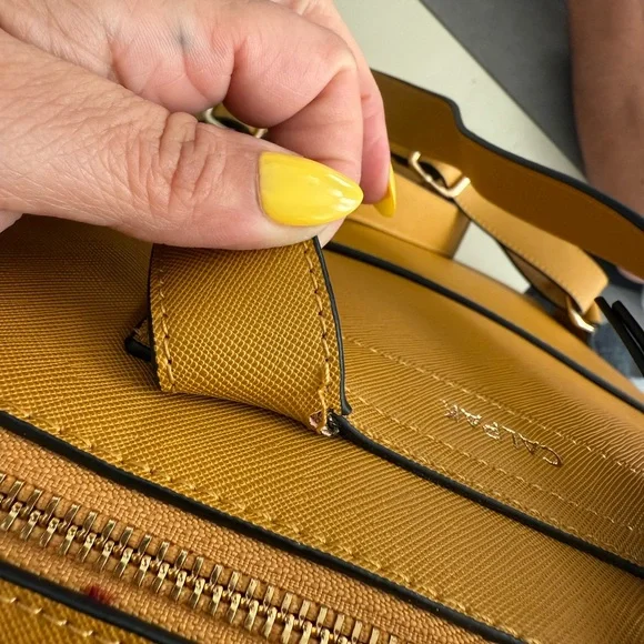 Calpak Kaya 15” Laptop Backpack in Honey - Picture 5 of 11